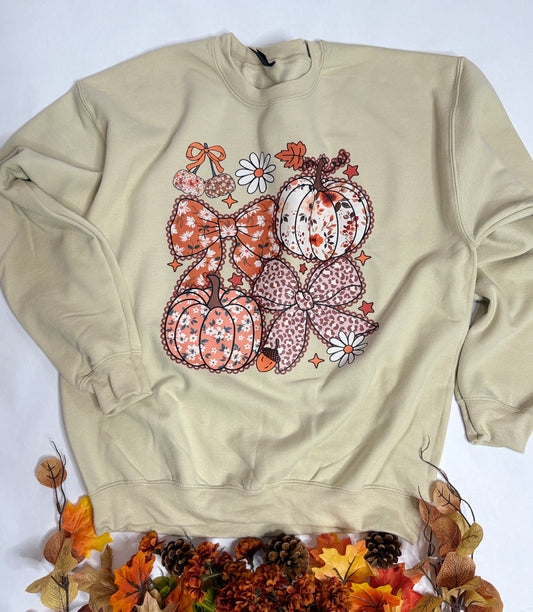 Fall Sweaters (Floral Pumpkin, Coquette, Fall Girly)