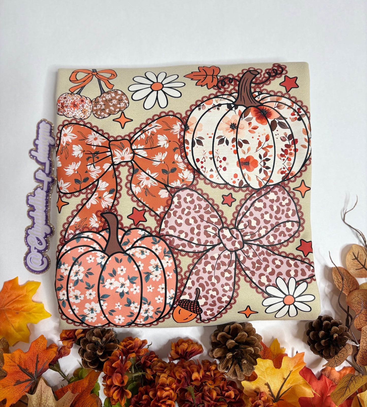 Fall Sweaters (Floral Pumpkin, Coquette, Fall Girly)