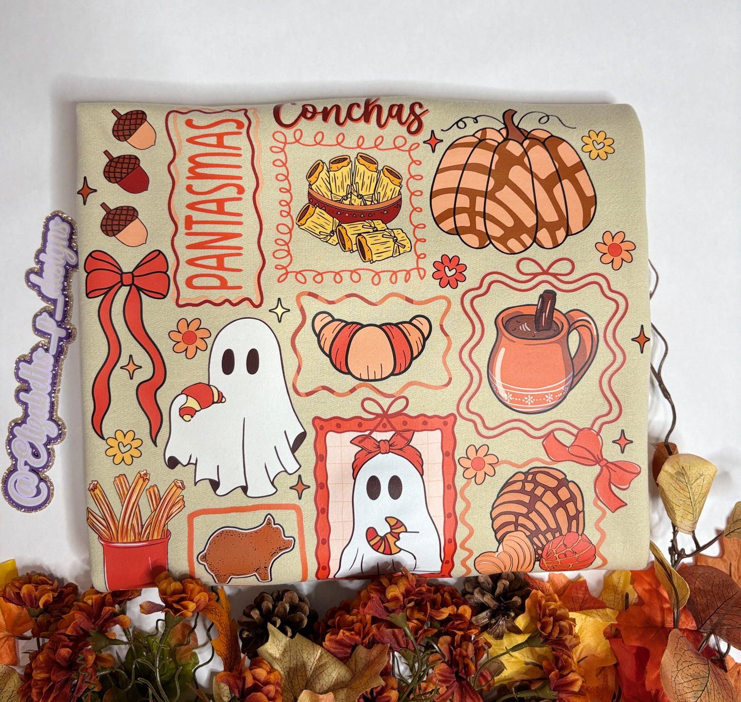 Fall Sweater (Conchas,pantasmas)