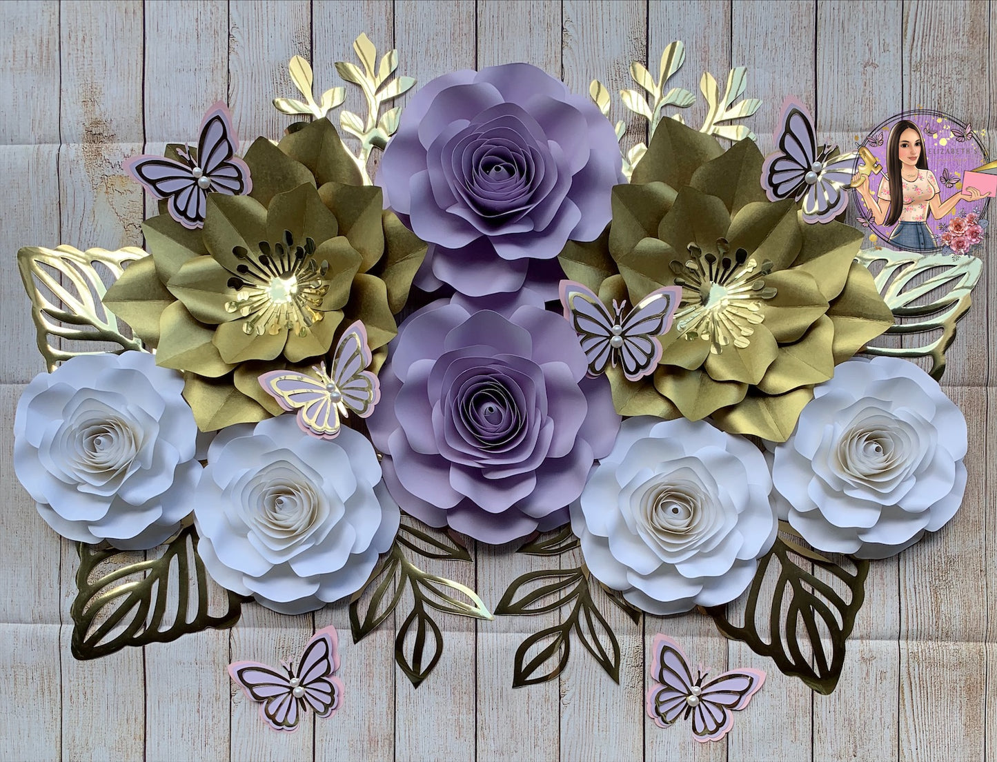 Set of 8 Flowers