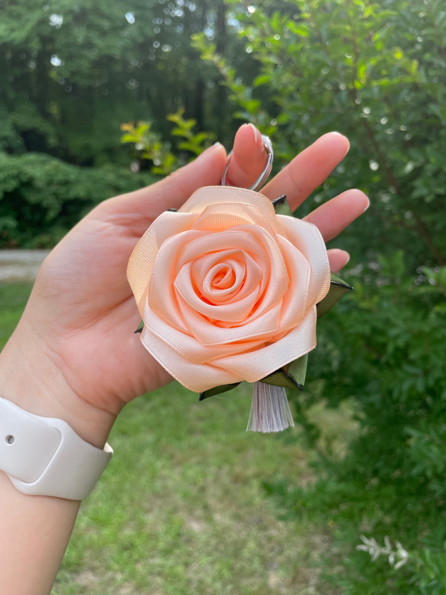 Eternal Rose Keychain