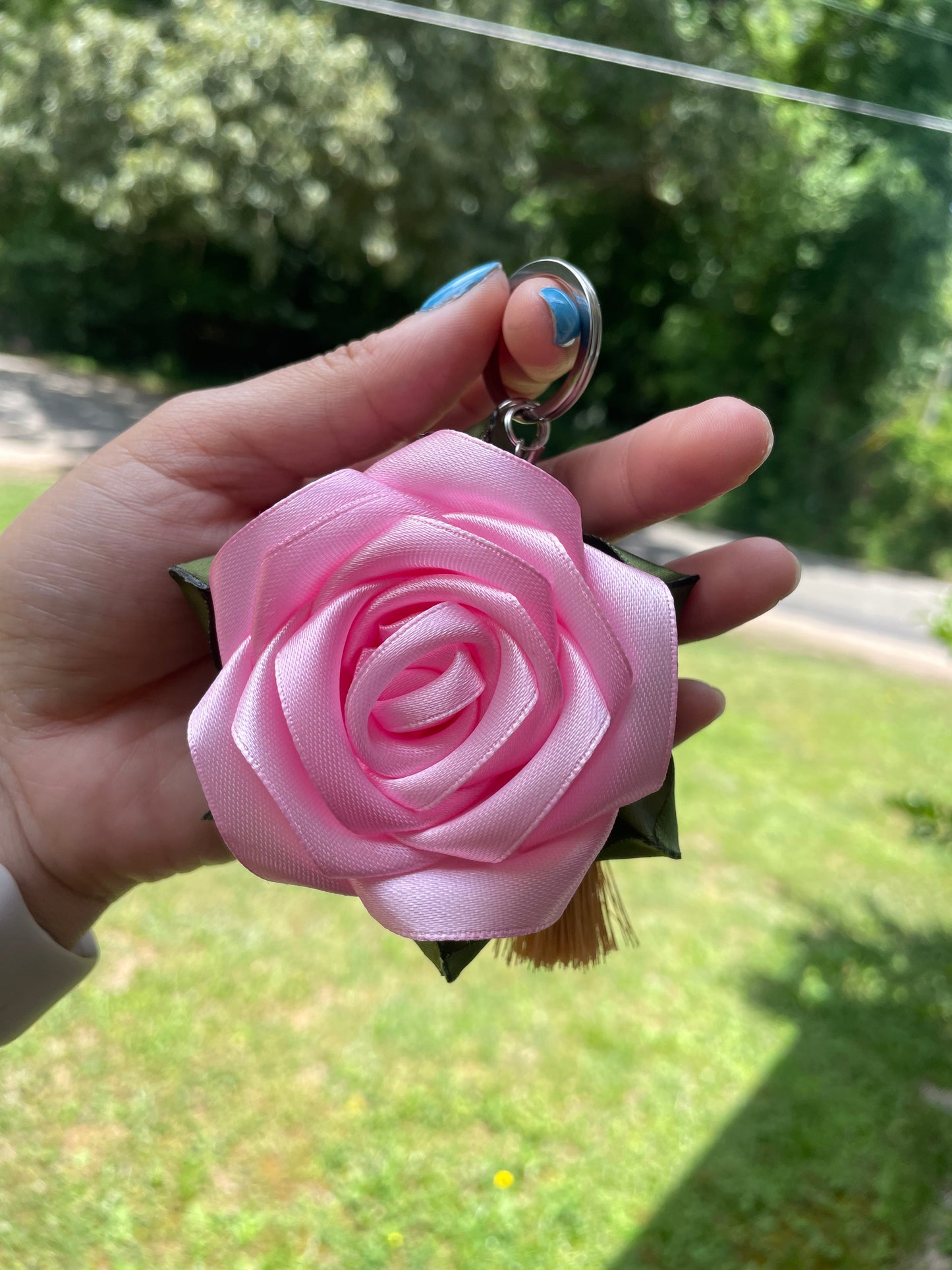 Eternal Rose Keychain