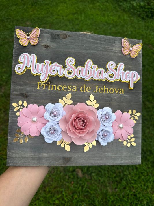 Flowers Plaque