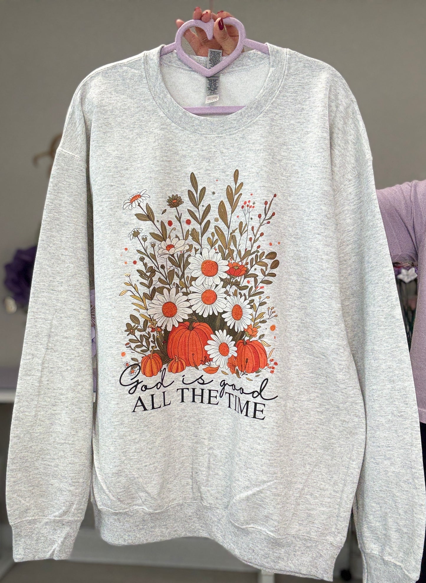 Fall Sweater (God is good all the time)