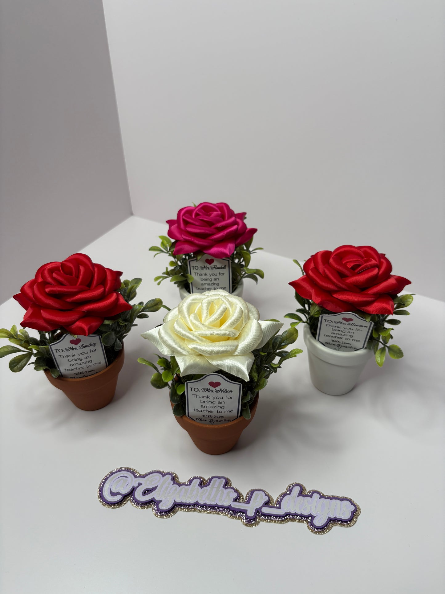 Mini Rose Gift Pot