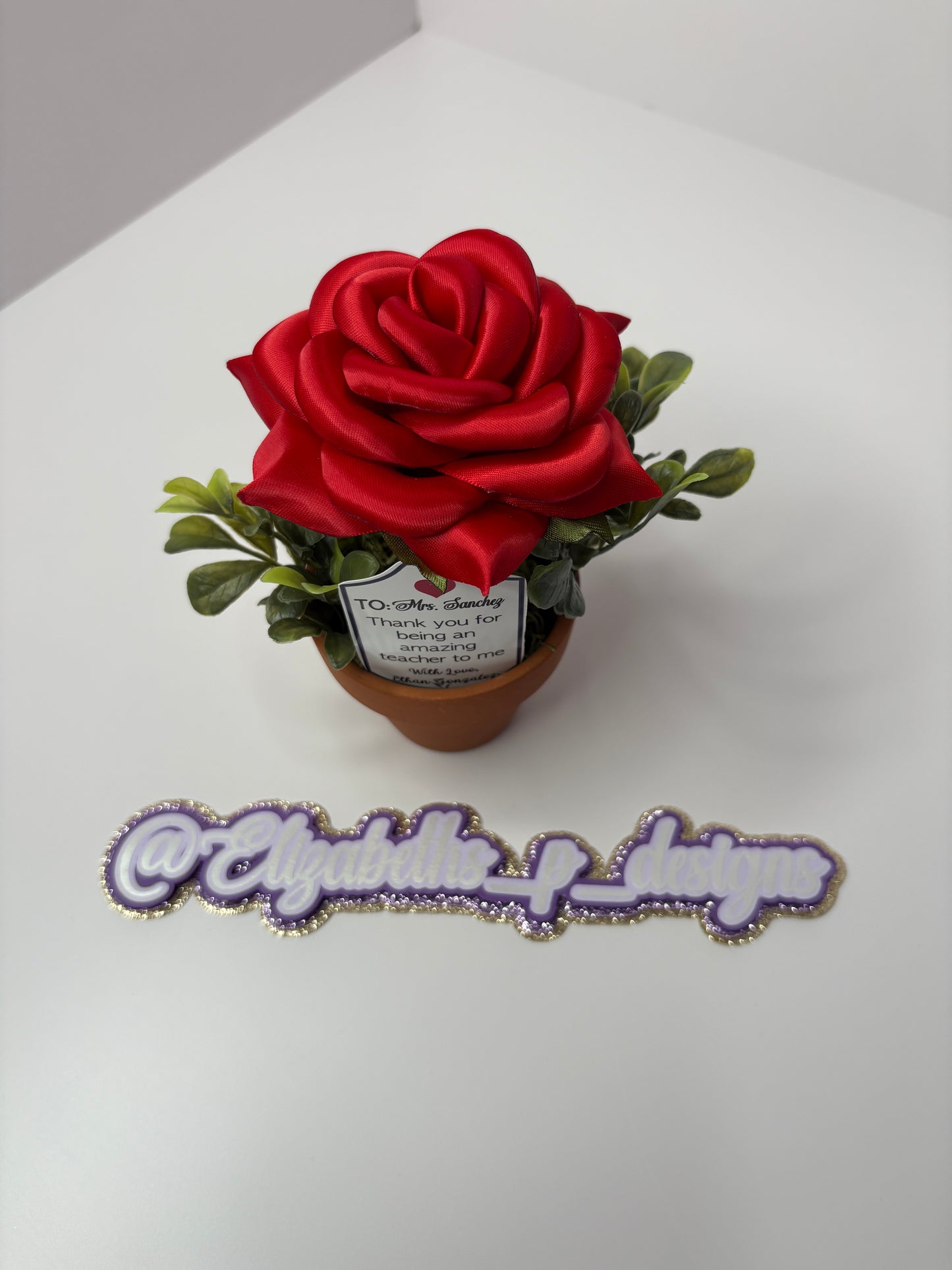 Mini Rose Gift Pot