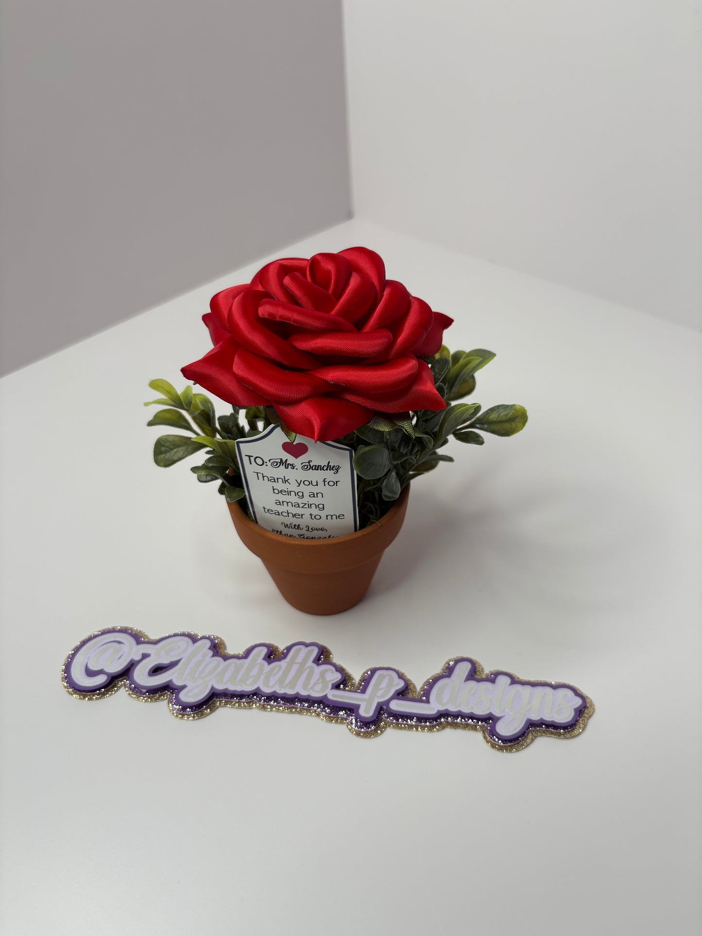 Mini Rose Gift Pot