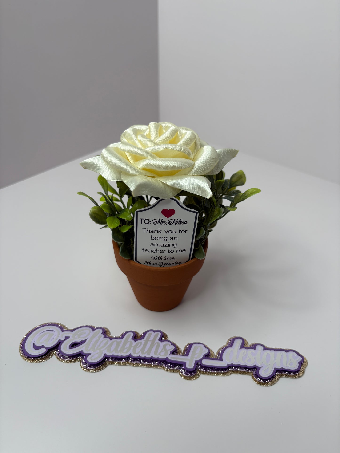 Mini Rose Gift Pot