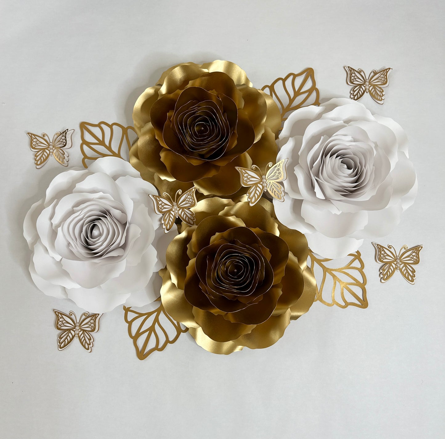 Set of 4 Roses