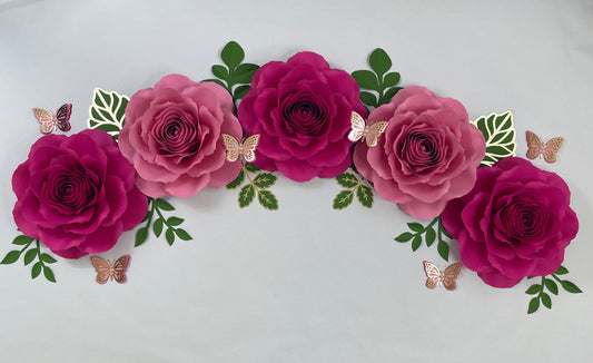 Set of 5 Roses