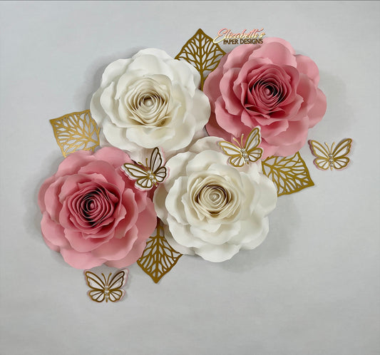 Set of 4 Roses